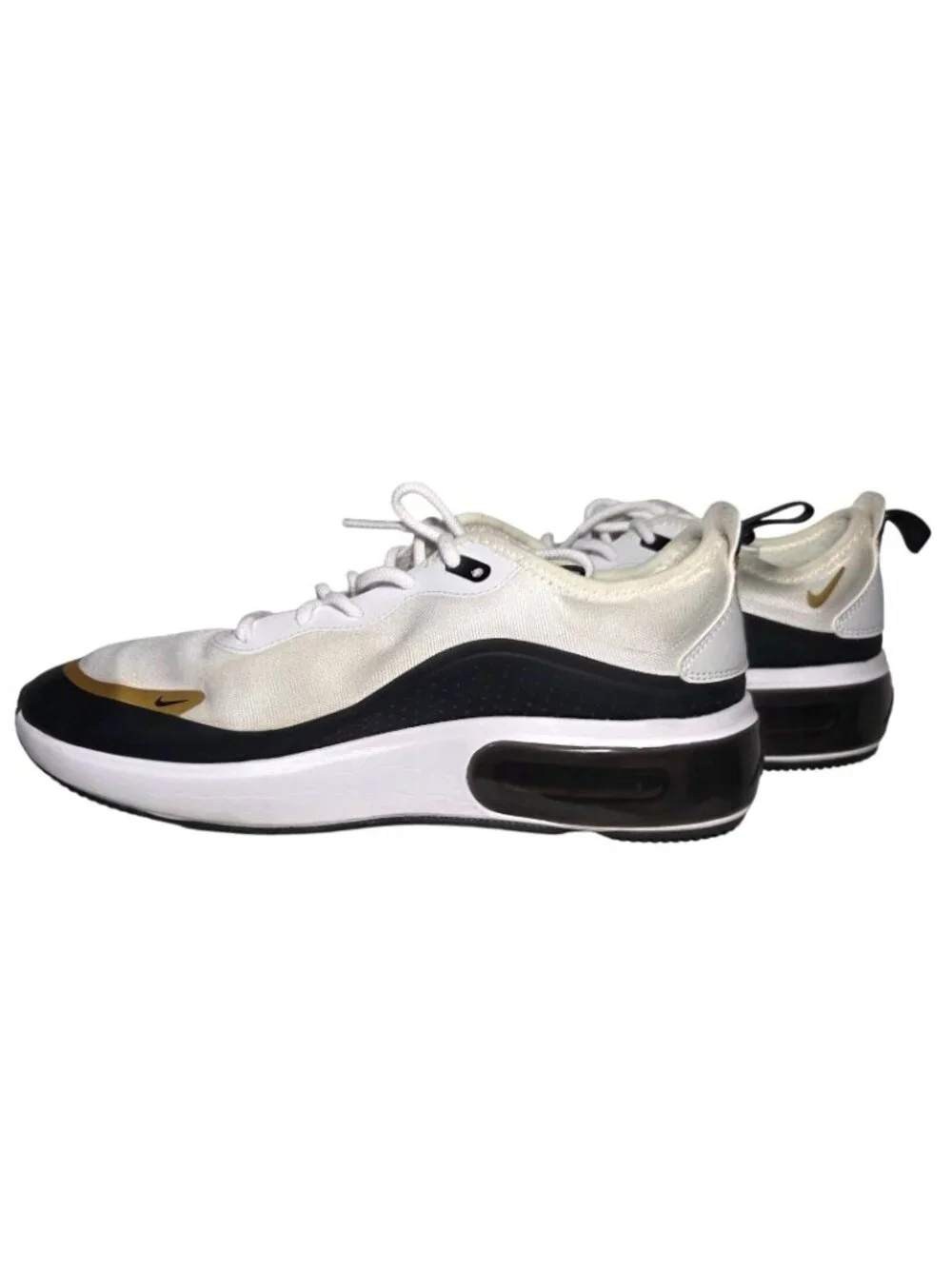 Nike Air Max Dia Womens Athletic Shoes Size 9 Ivory and Black Summit Lifted with